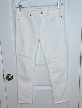 GAP 1969 Always Skinny Jeans in White Size 29 / 8r Women's